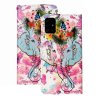 Samsung Galaxy A51 Suojakotelo Motiv Elefant och Växter