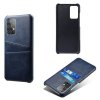 Samsung Galaxy A52/A52s 5G Kuori Kaksi Korttitaskua Sininen