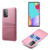 Samsung Galaxy A52/A52s 5G Kuori Kaksi Korttitaskua Ruusukulta