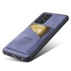 Samsung Galaxy A52/A52s 5G Kuori Ulostaitettava Korttikotelo Sininen