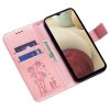 Samsung Galaxy A52/A52s 5G Kotelo Kukkakuvio Vaaleanpunainen