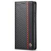 Samsung Galaxy A53 5G Kotelo Hiilikuiturakenne Punainen raita Vertical Musta
