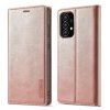 Samsung Galaxy A53 5G Kotelo Korttitaskulla Flip Vaaleanpunainen