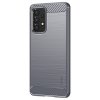 Samsung Galaxy A53 5G Kuori Harjattu Hiilikuiturakenne Harmaa
