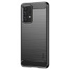 Samsung Galaxy A53 5G Kuori Harjattu Hiilikuiturakenne Musta