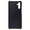 Samsung Galaxy A54 5G Kuori ja Kaksi Korttitaskua Tummanruskea