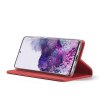 Samsung Galaxy A71 Kotelo Korttitaskulla Flip Punainen