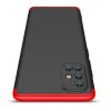 Samsung Galaxy A71 Kuori Kolmi Musta Punainen