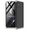 Samsung Galaxy A71 Kuori Kolmi Musta Hopea