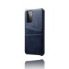 Samsung Galaxy A72 Kuori Kaksi Korttitaskua Sininen