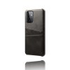 Samsung Galaxy A72 Kuori Kaksi Korttitaskua Musta