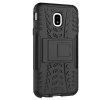 Samsung Galaxy J3 2017 Kuori Armor RengasKuvio Kovamuovi Musta