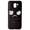 Samsung Galaxy J6 2018 Suojakuori TPU-materiaali-materiaali Motiv Angry Face