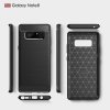 Samsung Galaxy Note 8 Kuori Hiilikuiturakenne Musta