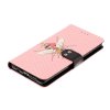 Samsung Galaxy S10 Suojakotelo Motiv Fjäril Vaaleanpunainen