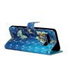 Samsung Galaxy S10 Fodral Motiv Ljusblå Fjärilar
