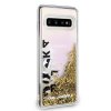 Samsung Galaxy S10 Plus Kuori Kovamuovi Kulta Kimallus Läpinäkyvä