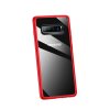 Samsung Galaxy S10 Plus Suojakuori Mant Series TPU-materiaali-materiaali Kovamuovi Punainen