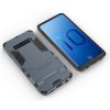 Samsung Galaxy S10 Kuori Armor Kovamuovi Jalustatoiminnolla Sininen