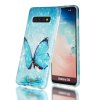 Samsung Galaxy S10 Kuori Aihe Sininen Perhonen