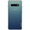 Samsung Galaxy S10 Suojakuori Nature Series TPU-materiaali-materiaali Läpinäkyvä Harmaa