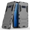 Samsung Galaxy S10E Kuori Armor Kovamuovi Jalustatoiminnolla Harmaa