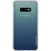 Samsung Galaxy S10E Suojakuori Nature Series TPU-materiaali-materiaali Läpinäkyvä Harmaa
