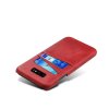 Samsung Galaxy S10E Kuori PU-nahka Korttitasku Punainen