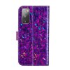 Samsung Galaxy S20 FE Suojakotelo Krokotiilikuvio Glitter Violetti