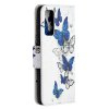 Samsung Galaxy S20 FE Suojakotelo Aihe Sininen Perhosia Valkoinen