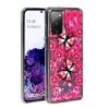 Samsung Galaxy S20 FE Suojakuori Glitter Aihe Perhosia