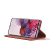 Samsung Galaxy S20 Plus Suojakotelo Korttitaskulla Flip Ruskea