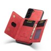 Samsung Galaxy S21 FE Kuori M2 Series Irrotettava Korttipidike Punainen