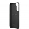Samsung Galaxy S21 Kotelo Logo Perforoitu Musta