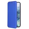 Samsung Galaxy S21 Plus Suojakotelo Hiilikuiturakenne Sininen