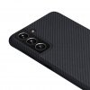 Samsung Galaxy S21 Plus Kuori Air Case Musta/Harmaa Twill