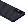 Samsung Galaxy S21 Plus Kuori MagEZ Case Musta/Harmaa Twill