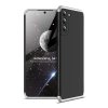 Samsung Galaxy S21 Kuori Kolmiosainen Hopea Musta
