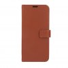 Samsung Galaxy S21 Ultra Kotelo Book Case Leather Ruskea