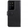 Samsung Galaxy S21 Ultra Kotelo Wallet Case Magnet Musta