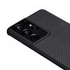 Samsung Galaxy S21 Ultra Kuori Air Case Musta/Harmaa Twill