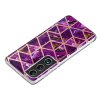 Samsung Galaxy S22 Kuori Marmori Violetti