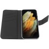 Samsung Galaxy S22 Ultra Kotelo Wally Wallet Case Musta