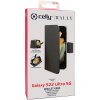 Samsung Galaxy S22 Ultra Kotelo Wally Wallet Case Musta
