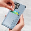 Samsung Galaxy S22 Ultra Kuori Irrotettava Korttipidike Sininen