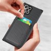 Samsung Galaxy S22 Ultra Kuori Irrotettava Korttipidike Musta