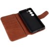 Samsung Galaxy S23 Kotelo Essential Leather Maple Brown