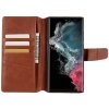 Samsung Galaxy S23 Ultra Kotelo Essential Leather Maple Brown