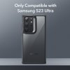 Samsung Galaxy S23 Ultra Kuori Classic Kickstand Läpinäkyvä Kirkas