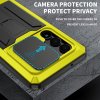 Samsung Galaxy S23 Ultra Kuori Metalli iskunkestävä Kameran suojaus Keltainen